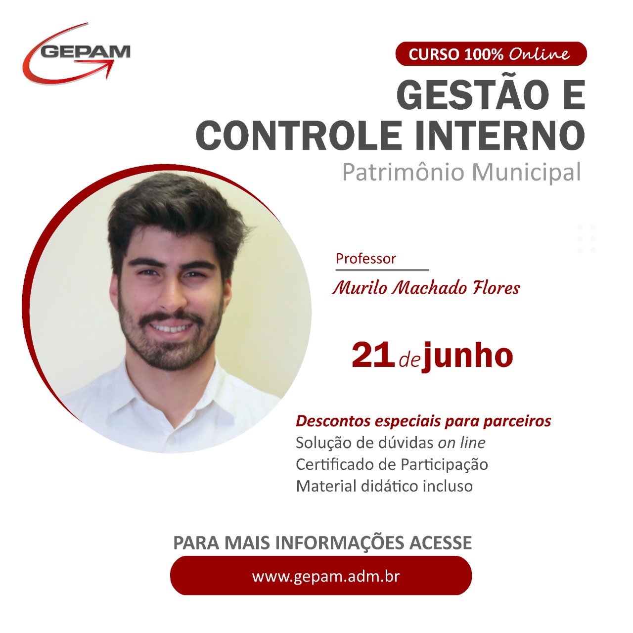 Curso Online – Gestão e Controle Interno do Patrimônio nos Municípios | 18