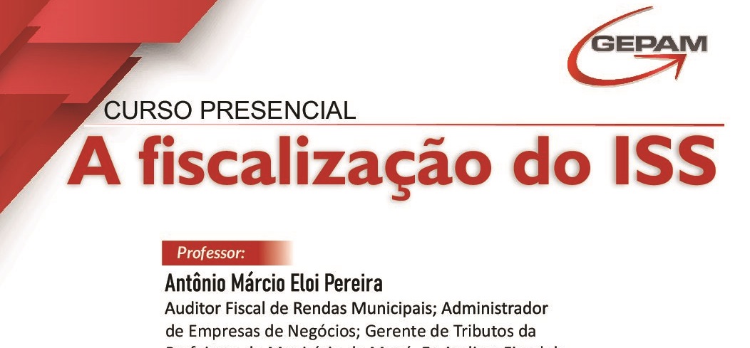Curso Presencial - A fiscalização do imposto sobre serviços | 1