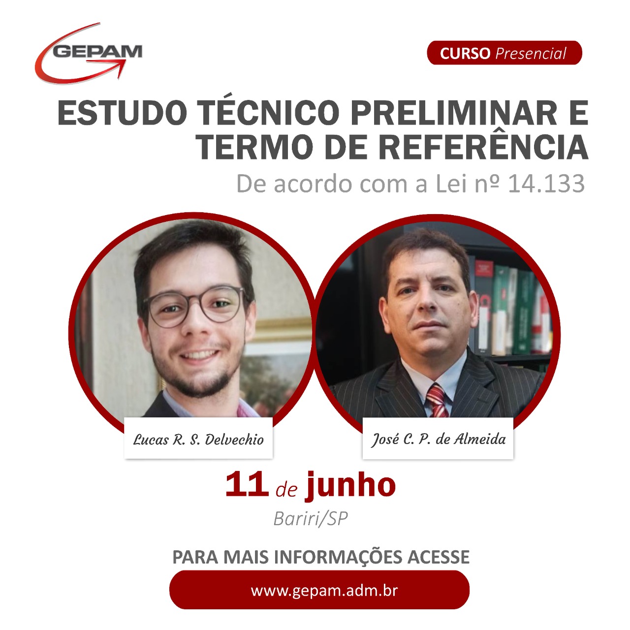 Curso Presencial (Bariri/SP) – Estudo Técnico Preliminar E Termo de Referência nos Termos da Lei Nº 14.133 | 16