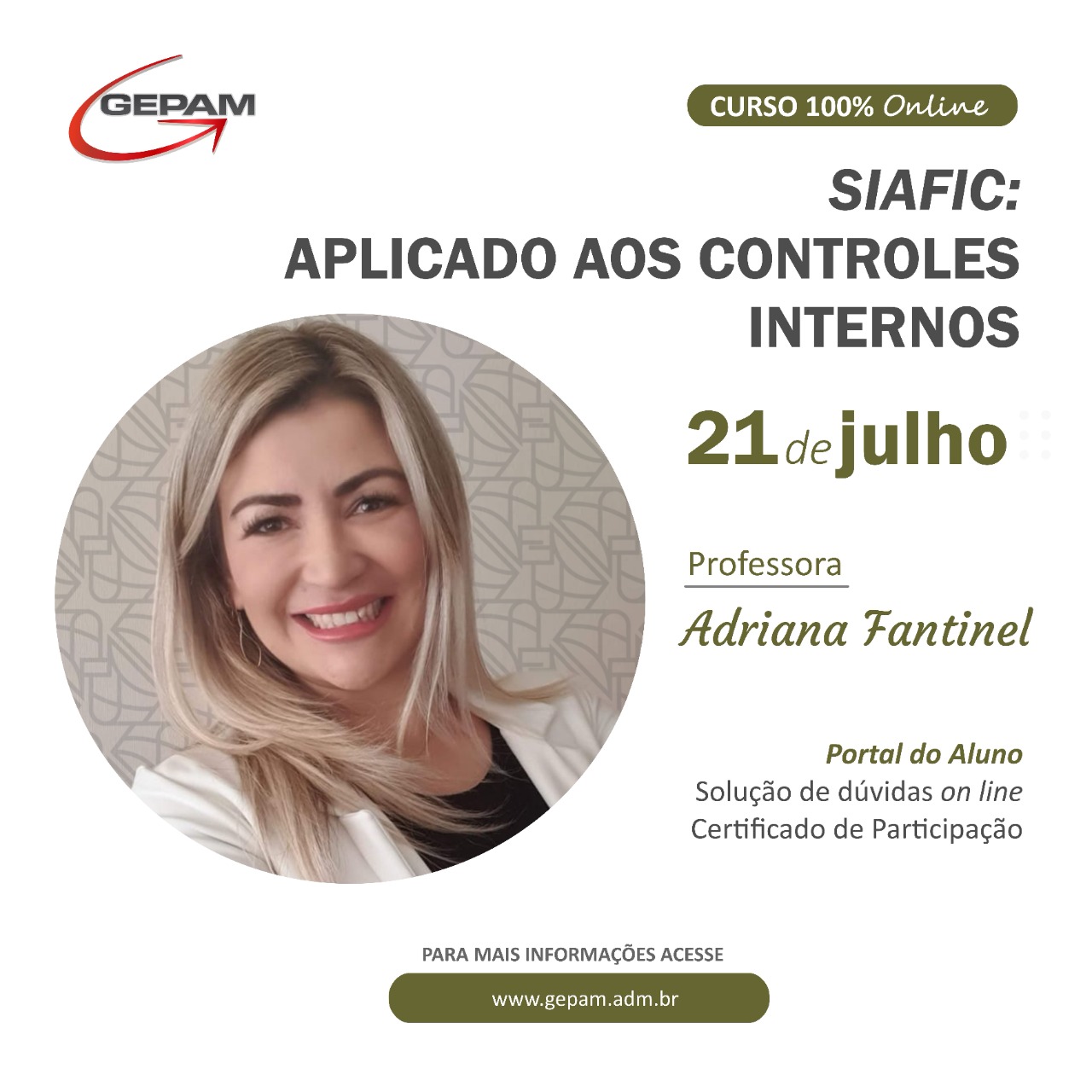 Curso Online – “SIAFIC” A Revisão do Plano de Ação e o Estabelecimento de Novas Ações. Com Ênfase para Contadores e Controladores Internos | 25