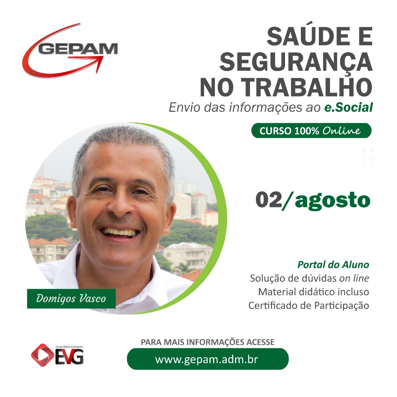 Curso Online – Saúde e Segurança no Trabalho, com ênfase no Envio das Informações ao eSocial | 28