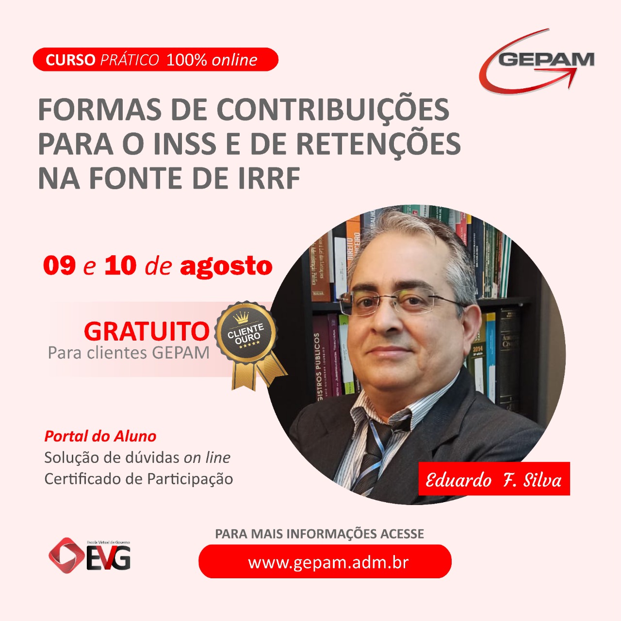 Curso Online Prático – Formas de Contribuições para o INSS e de Retenções na Fonte de IRRF | 29