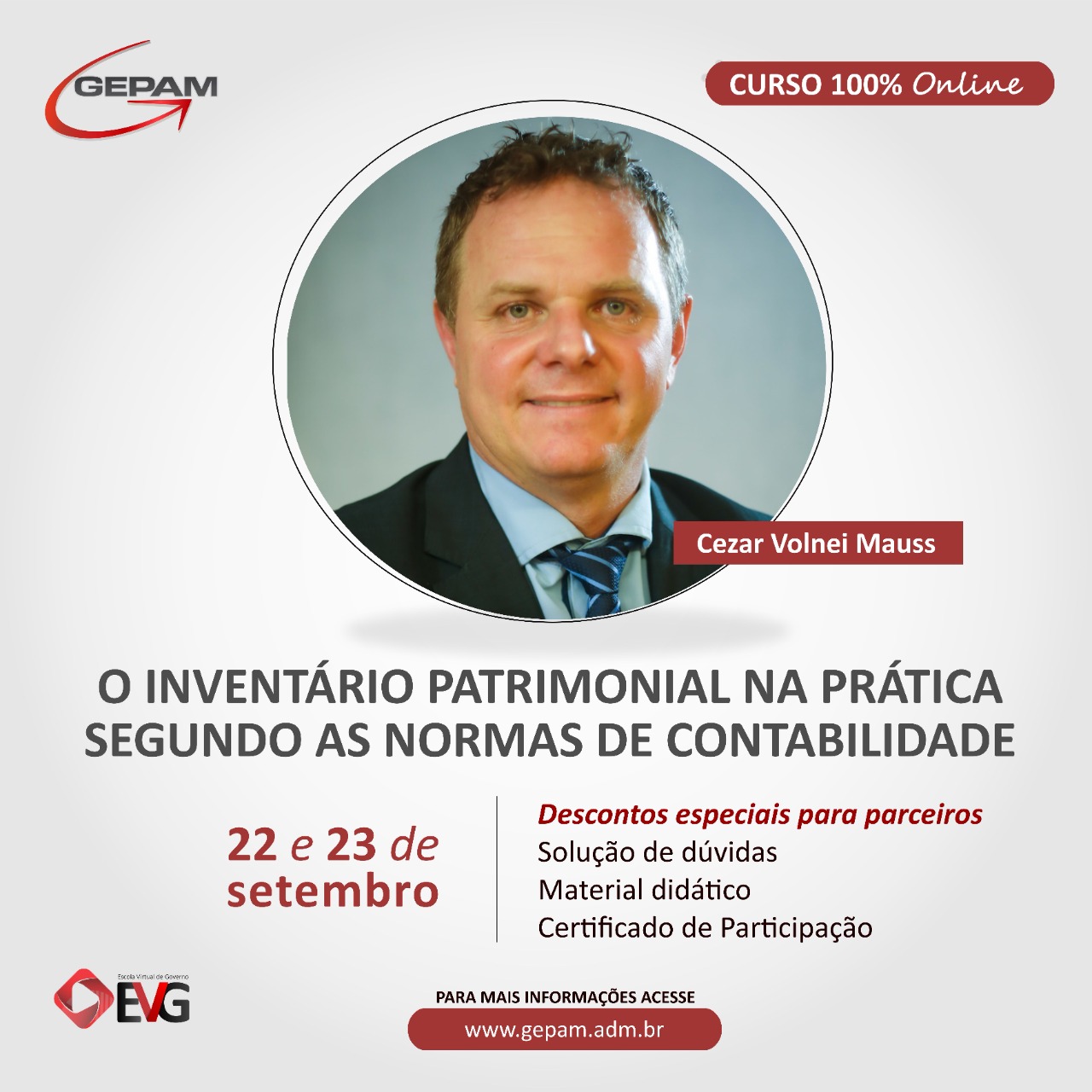Curso Online – O Inventário Patrimonial na Prática e Segundo as Normas de Contabilidade | 43
