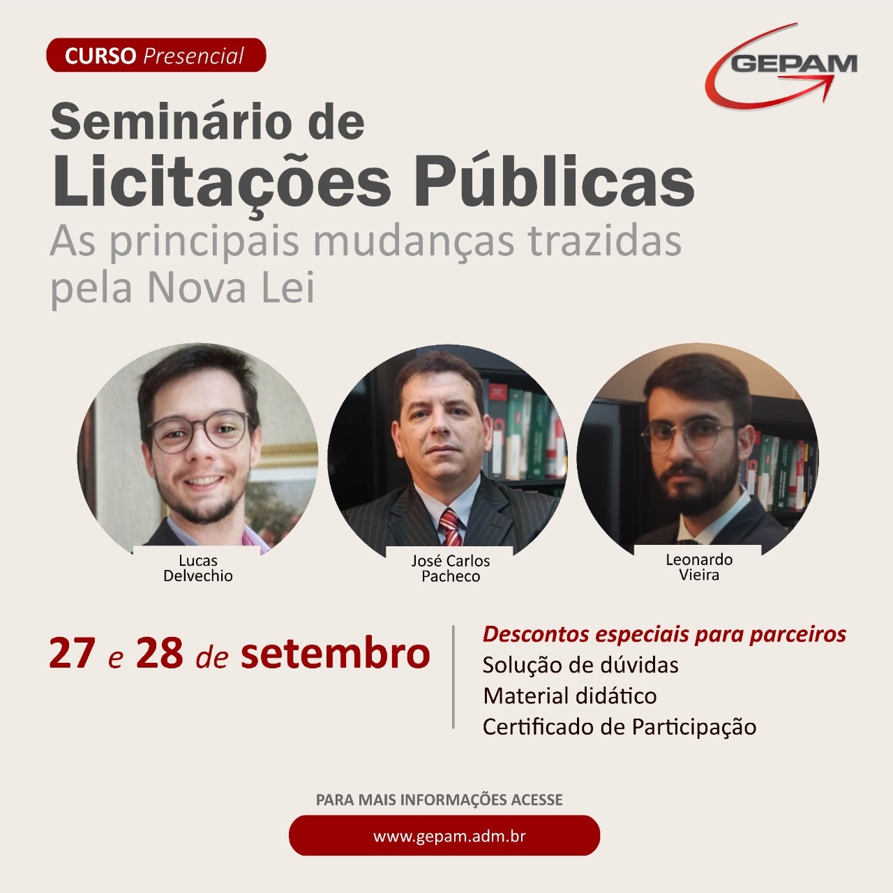 Seminário Presencial de Licitações Públicas (in company para prefeitura de Registro/SP) | 44
