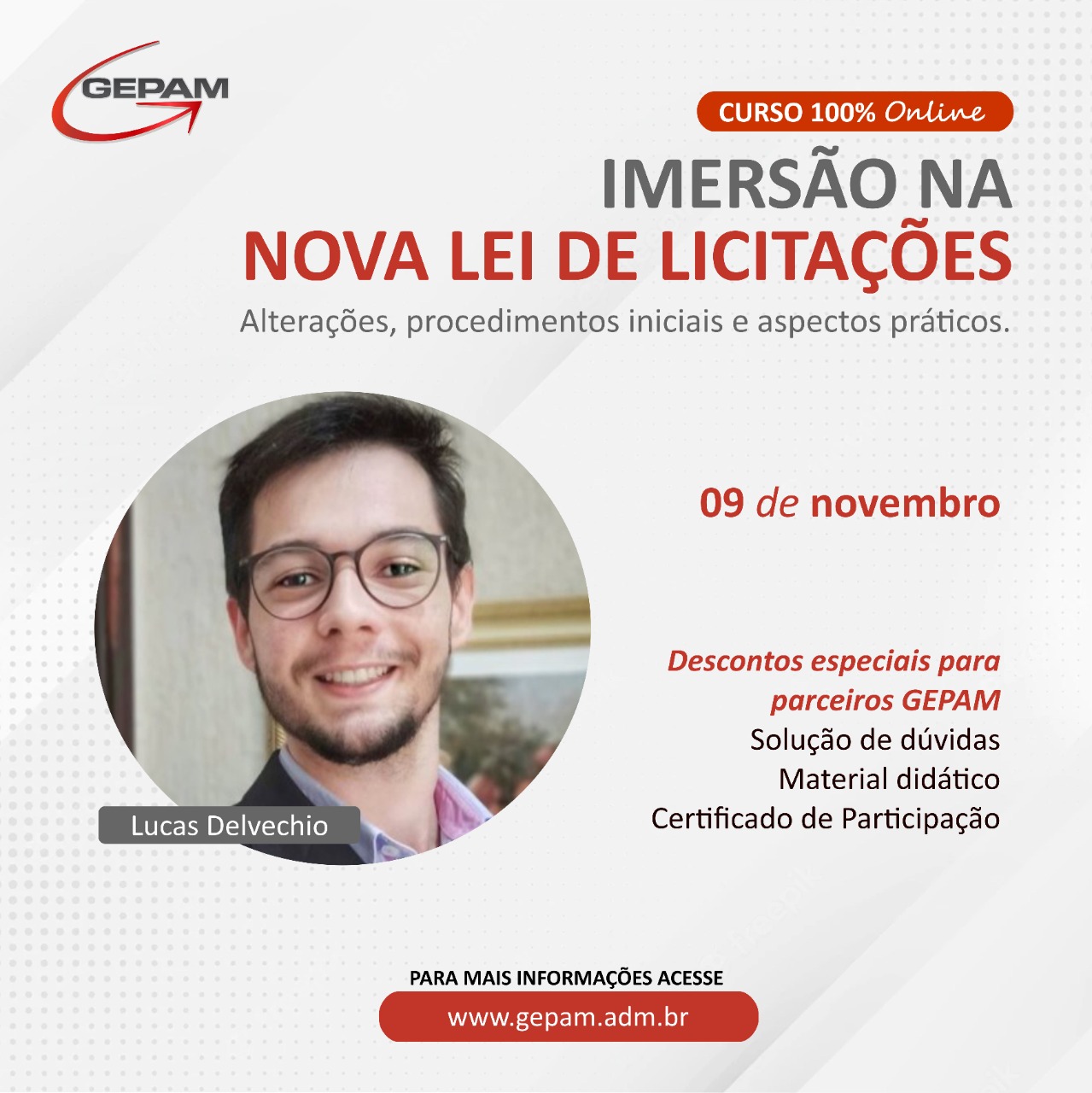Curso Online - Imersão na Nova Lei de Licitações | 54
