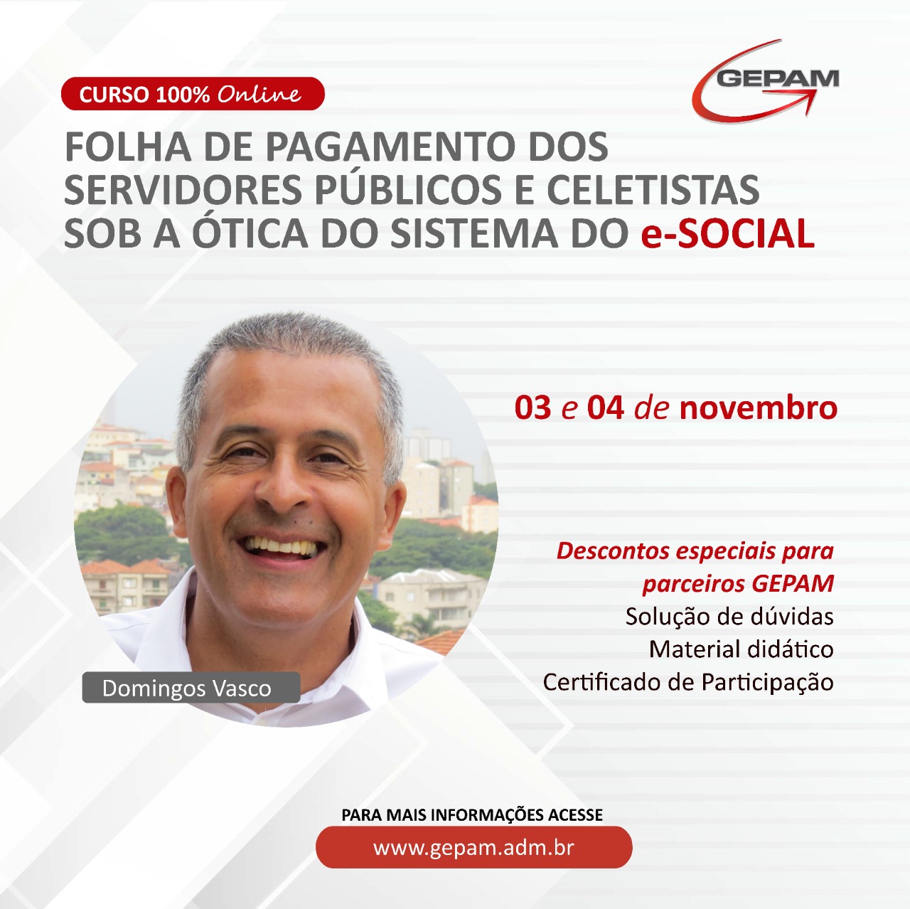 Curso Online – Folha de Pagamento dos Servidores Públicos e Celetistas da Administração Pública Sob a Ótica do Sistema do Esocial | 53