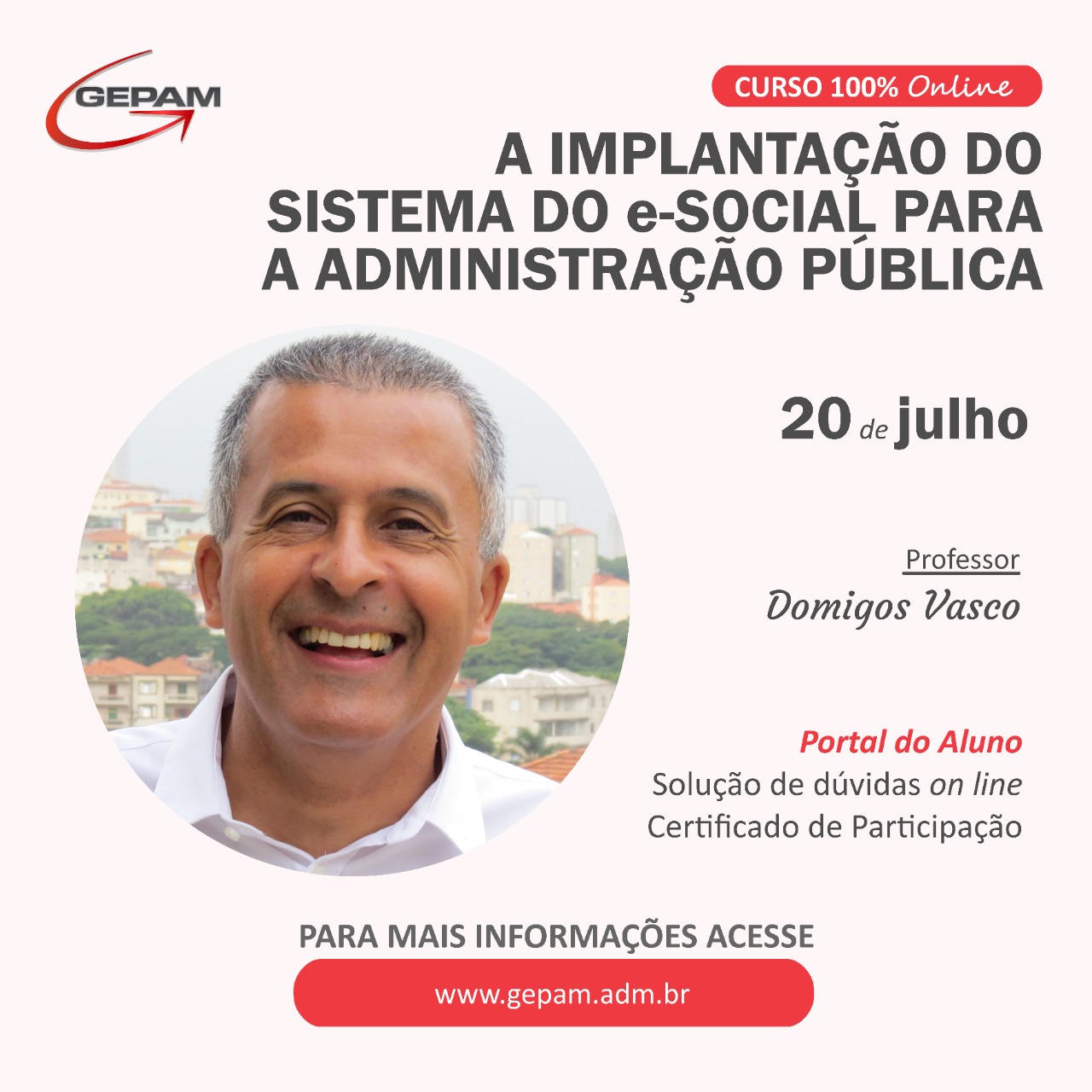 Curso Online - A Implantação do Sistema do Esocial para a Administração Pública | 23