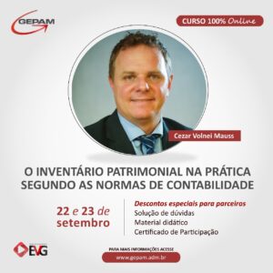 Curso Online – O Inventário Patrimonial na Prática e Segundo as Normas de Contabilidade | 43