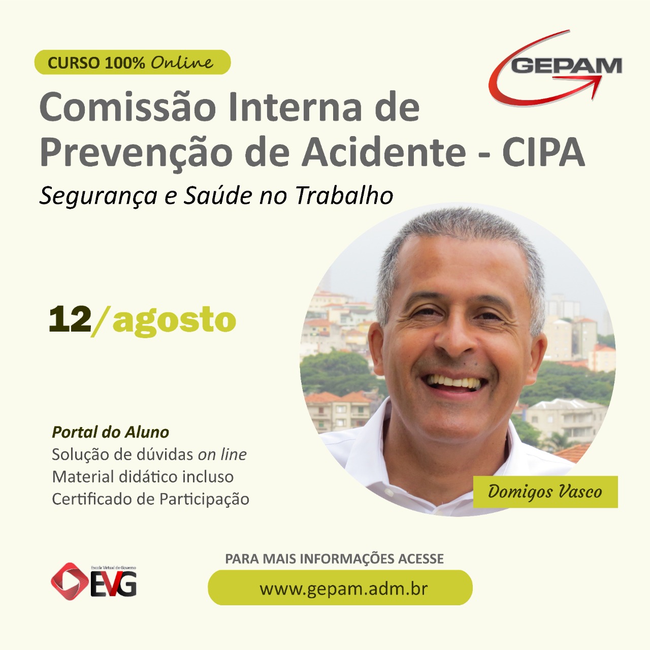 Curso Online -Comissão Interna de Prevenção De Acidente – “CIPA” | 31