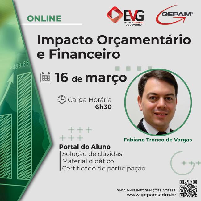 Curso Online - Impacto Orçamentário e Financeiro | 67