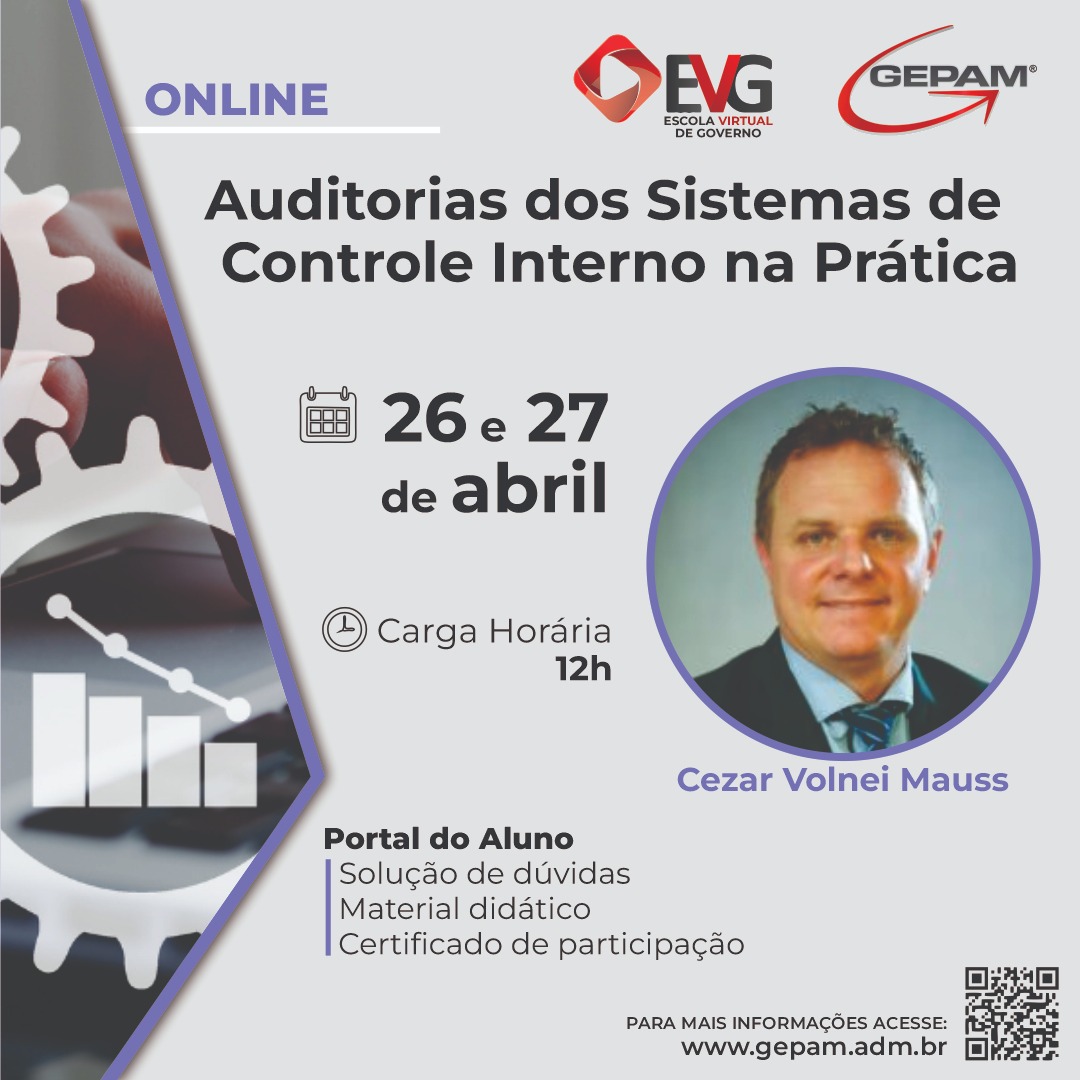 Curso Online - Auditorias dos Sistemas de Controle Interno na Prática | 82