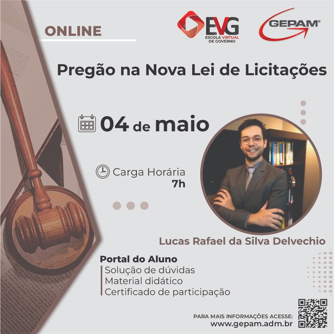 Curso Online - Pregão na Nova Lei de Licitações | 85
