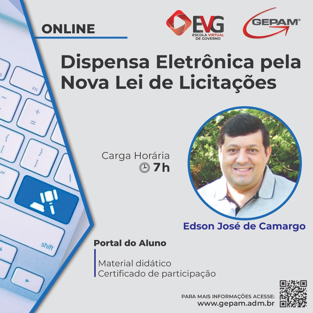 Curso Online sobre Dispensa Eletrônica pela Nova Lei de Licitações | 27