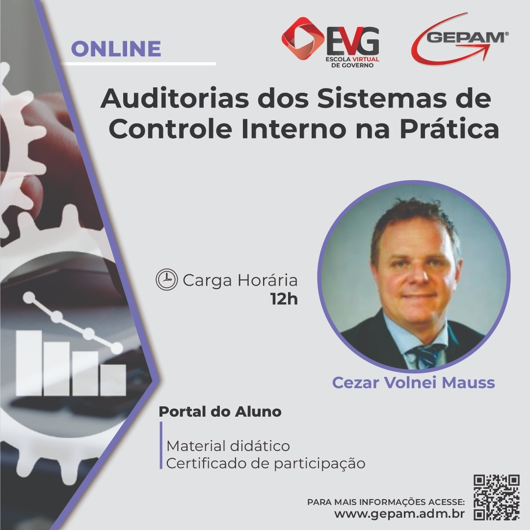 Curso Online sobre Auditorias dos Sistemas de Controle Interno na Prática | 26
