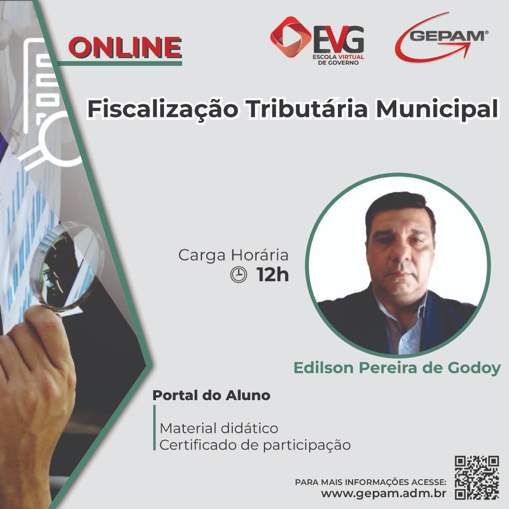 Curso Online sobre a Fiscalização Tributária Municipal | 35