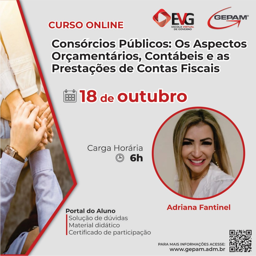 Curso Online – Consórcios Públicos: Os Aspectos Orçamentários, Contábeis e as Prestações de Contas Fiscais | 122