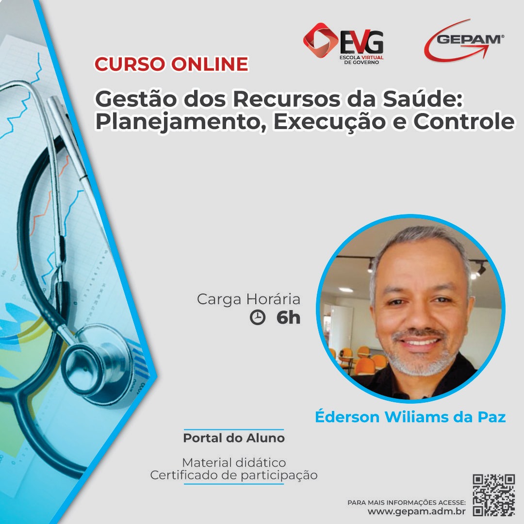 Curso Online sobre Gestão dos Recursos da Saúde: Planejamento, Execução e Controle [Foi atualizado] | 53