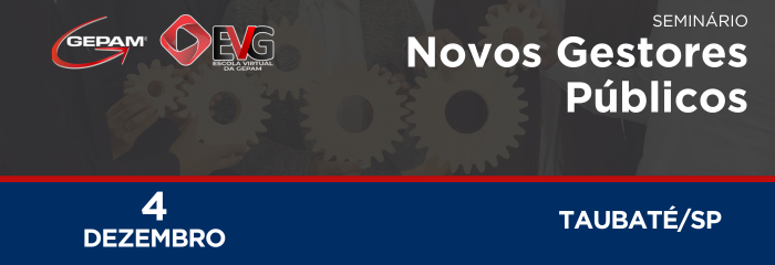 Seminário Presencial (Taubaté/SP) - Novos Gestores Públicos | 191