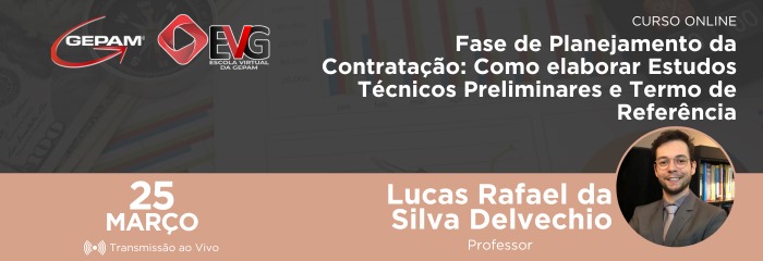 Curso Online - Fase de Planejamento da Contratação: Como elaborar Estudos Técnicos Preliminares e Termo de Referência | 153