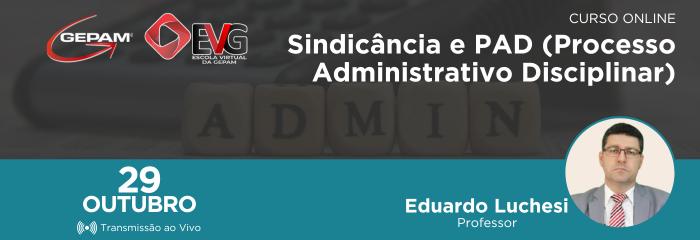 Curso Online - Sindicância e PAD (Processo Administrativo Disciplinar) | 187