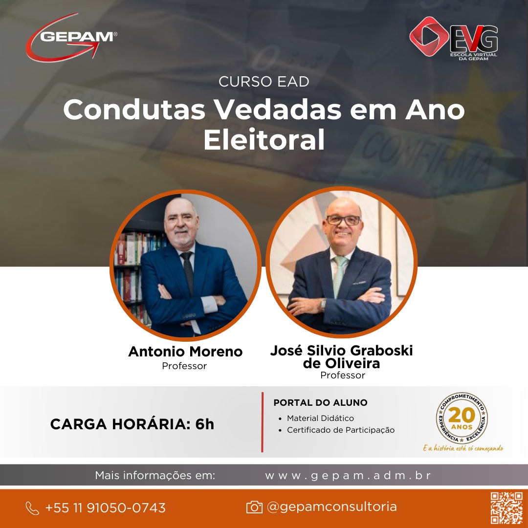 Curso Online sobre Condutas Vedadas em Ano Eleitoral | 57