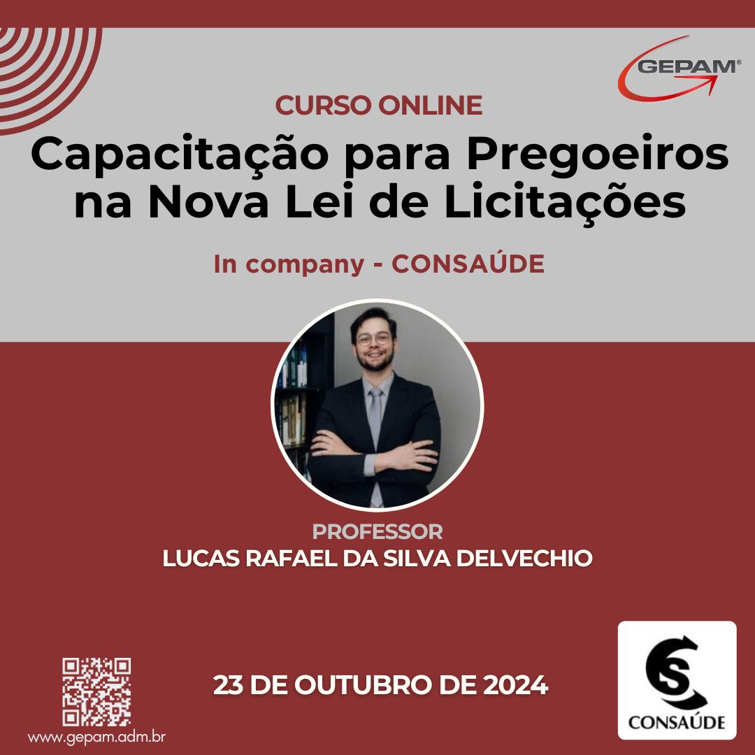 Curso Online (In company para Consaúde) – Capacitação para Pregoeiros na Nova Lei de Licitações | 186