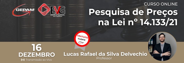 Curso Online - Pesquisa de Preços na Lei nº 14.133/21 | 273