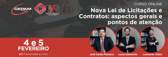 Curso Online – Nova Lei de Licitações e Contratos: aspectos gerais e pontos de atenção | 201