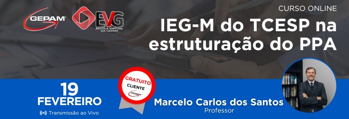 Curso Online - IEG-M do TCESP na estruturação do PPA | 205