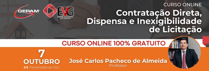 Curso Online - Contratação Direta, Dispensa e Inexigibilidade de Licitação | 261