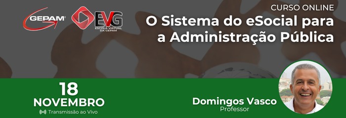 Curso Online - O Sistema do eSocial para a Administração Pública | 270