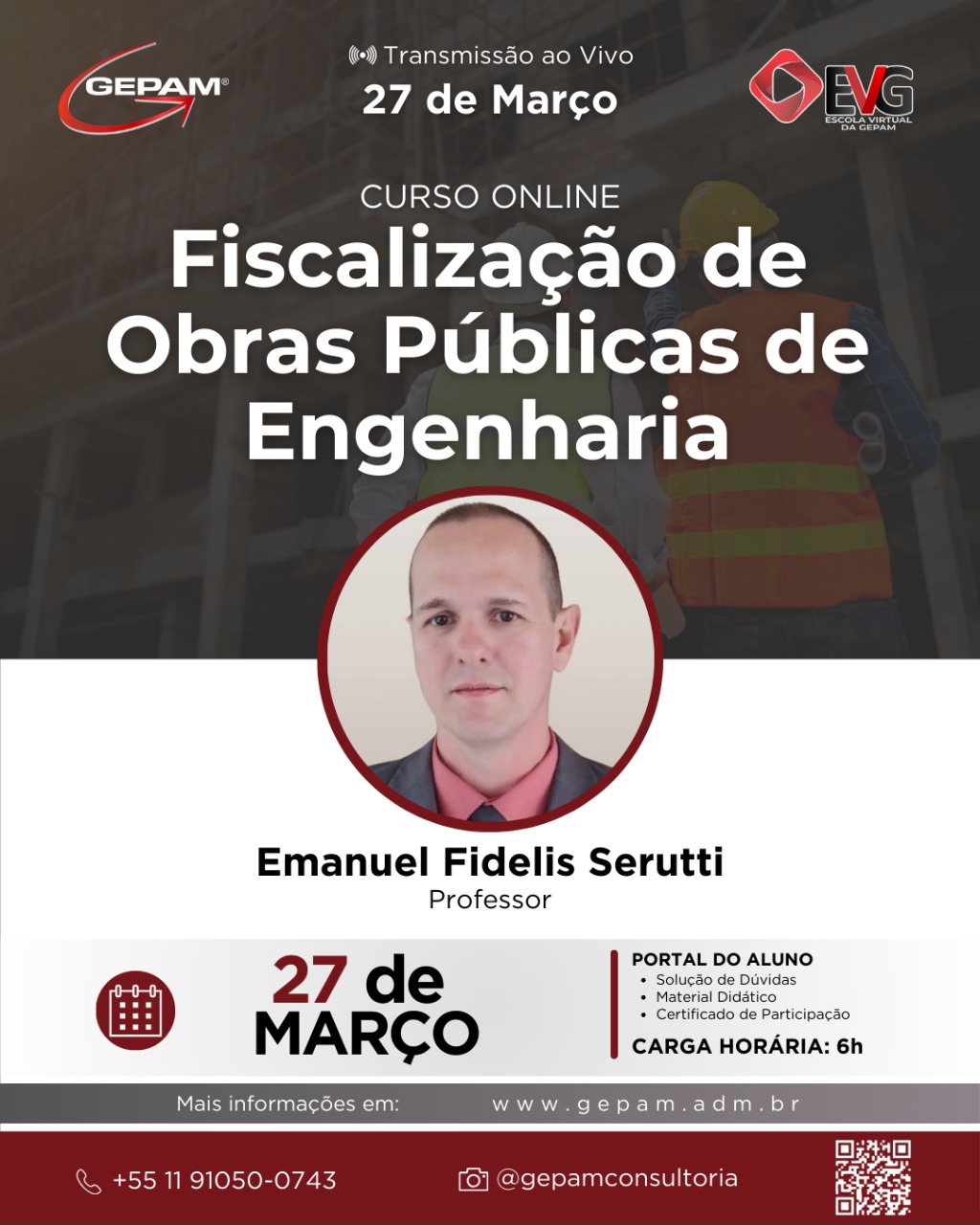 Curso Online – Fiscalização de Obras Públicas de Engenharia | 214