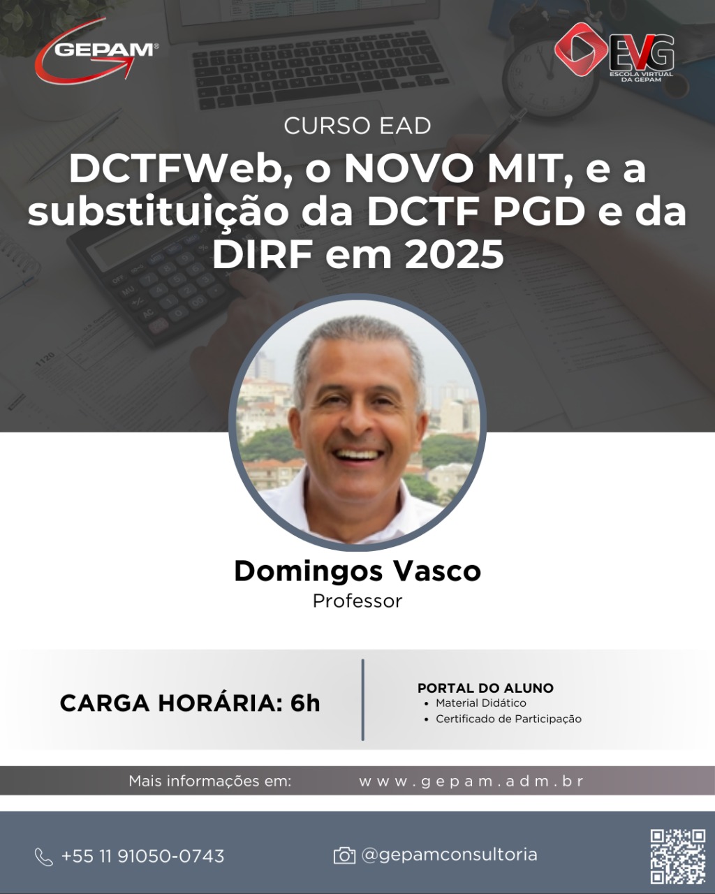 Curso Online sobre DCTFWeb, o NOVO MIT, e a substituição da DCTF PGD e da DIRF em 2025 | 88