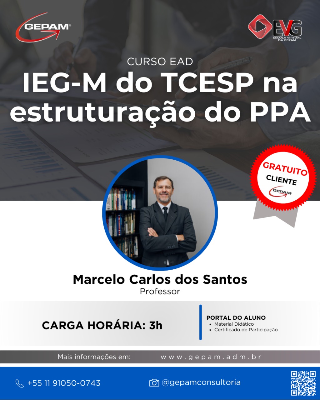 Curso Online sobre o IEG-M do TCESP na estruturação do PPA | 89