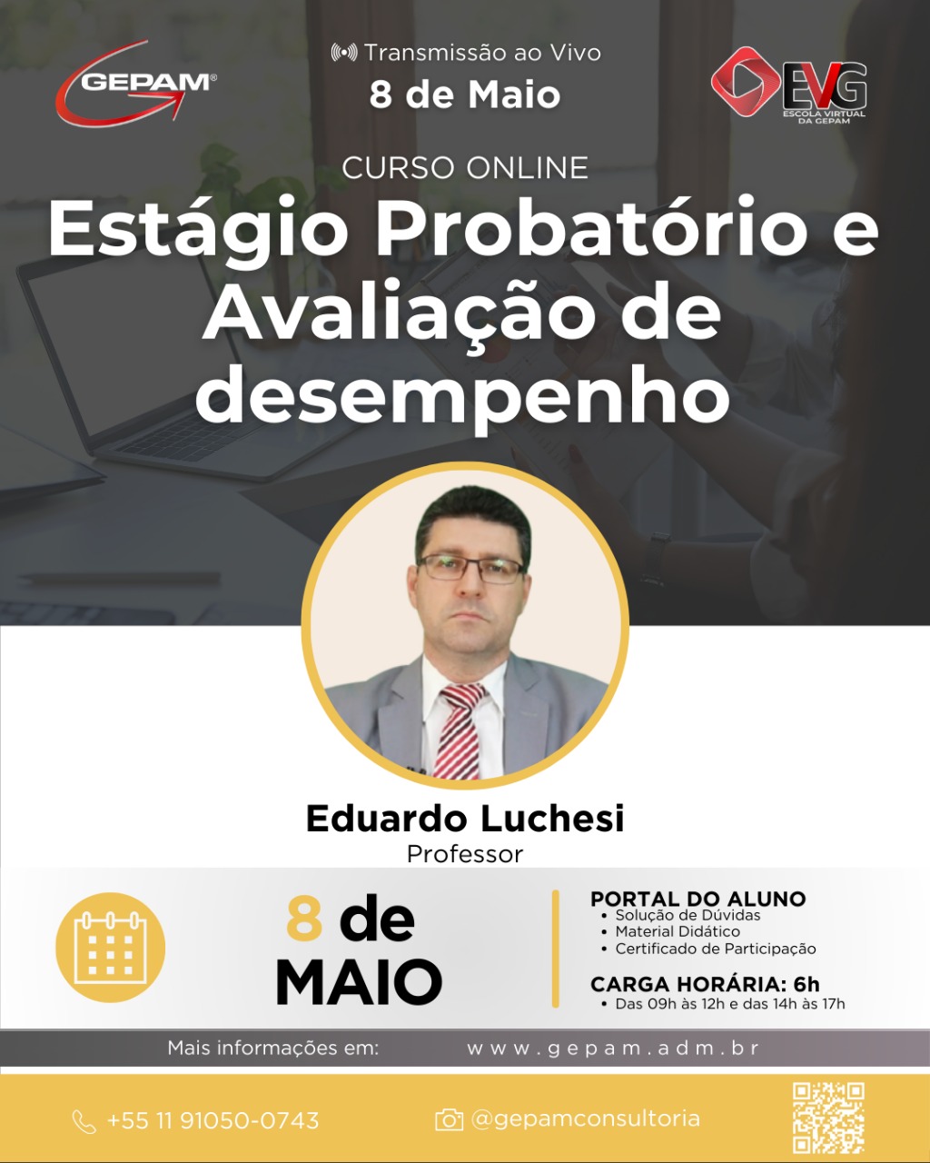 Curso Online – Estágio Probatório e Avaliação de desempenho | 221