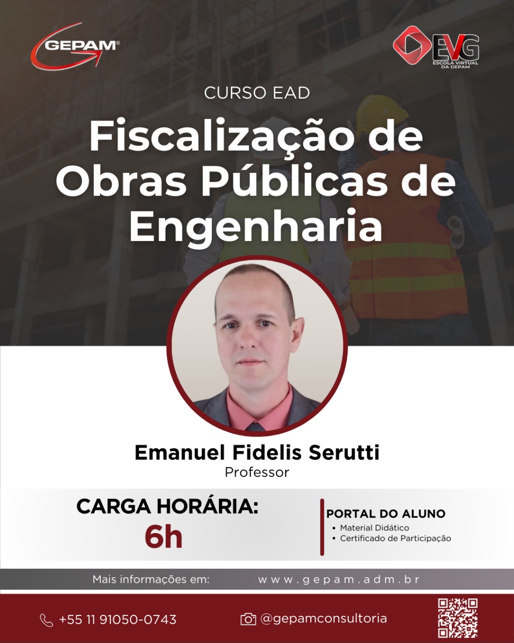 Curso Online sobre Fiscalização de Obras Públicas de Engenharia | 96