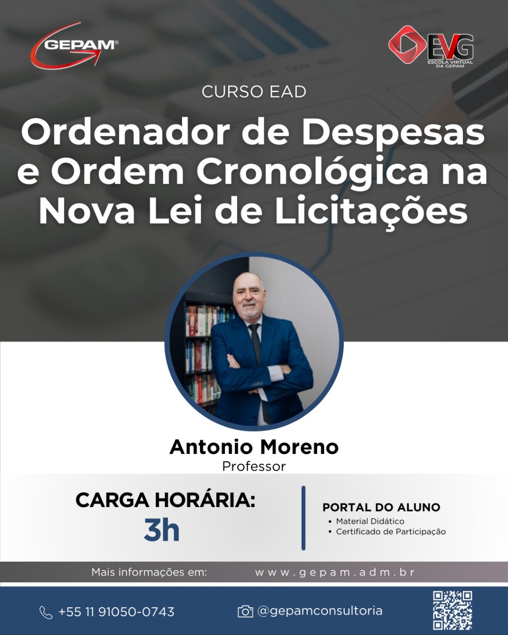 Curso Online sobre Ordenador de Despesas e Ordem Cronológica na Nova Lei de Licitações | 93
