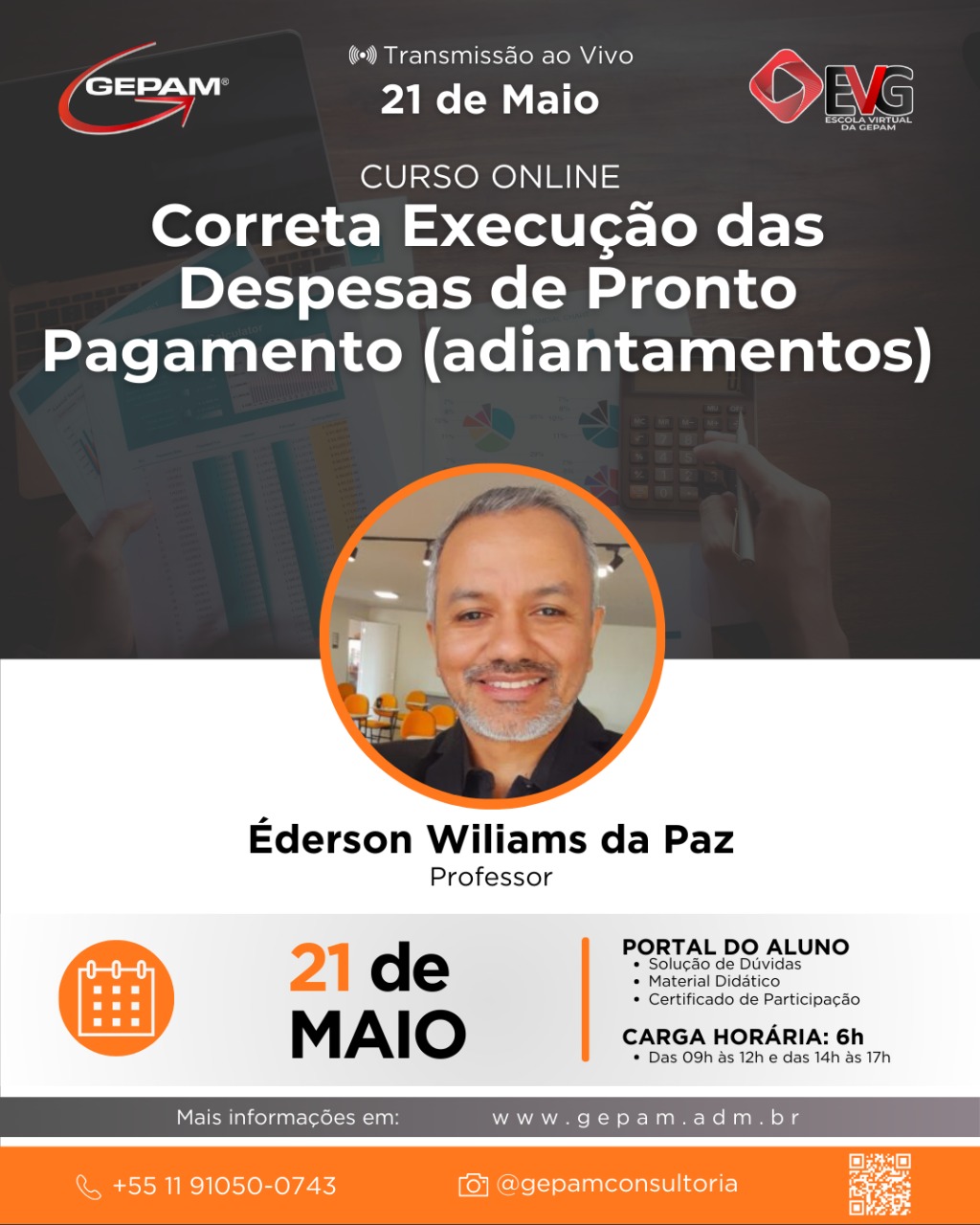 Curso Online – Correta Execução das Despesas de Pronto Pagamento (adiantamentos) | 224