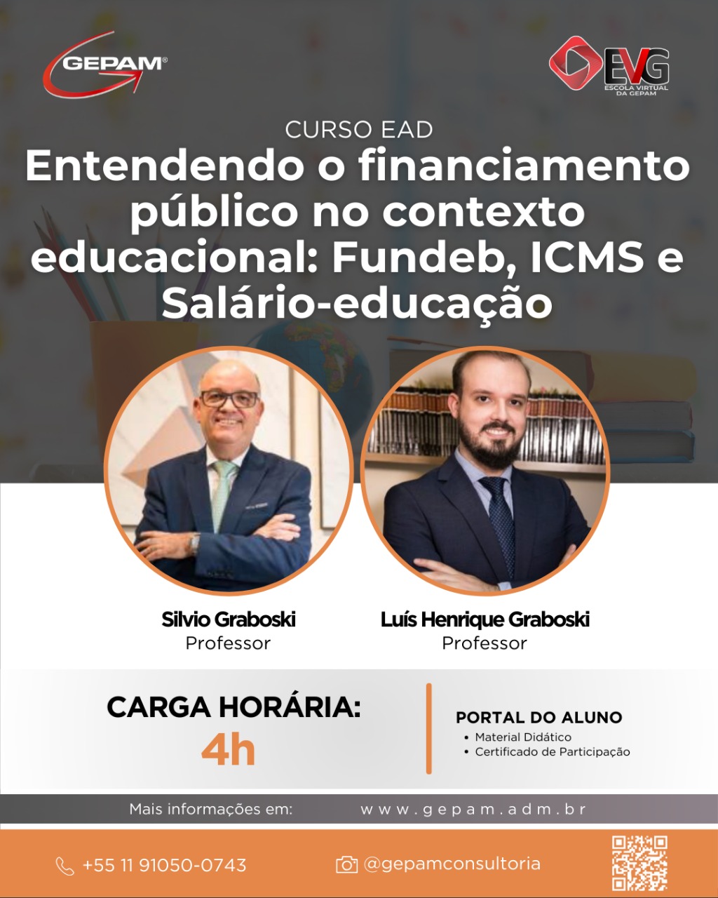 Curso Online Entendendo o financiamento público no contexto educacional: Fundeb, ICMS e Salário-educação | 98