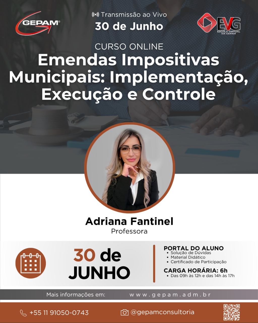 Curso Online – Emendas Impositivas Municipais: Implementação, Execução e Controle | 235