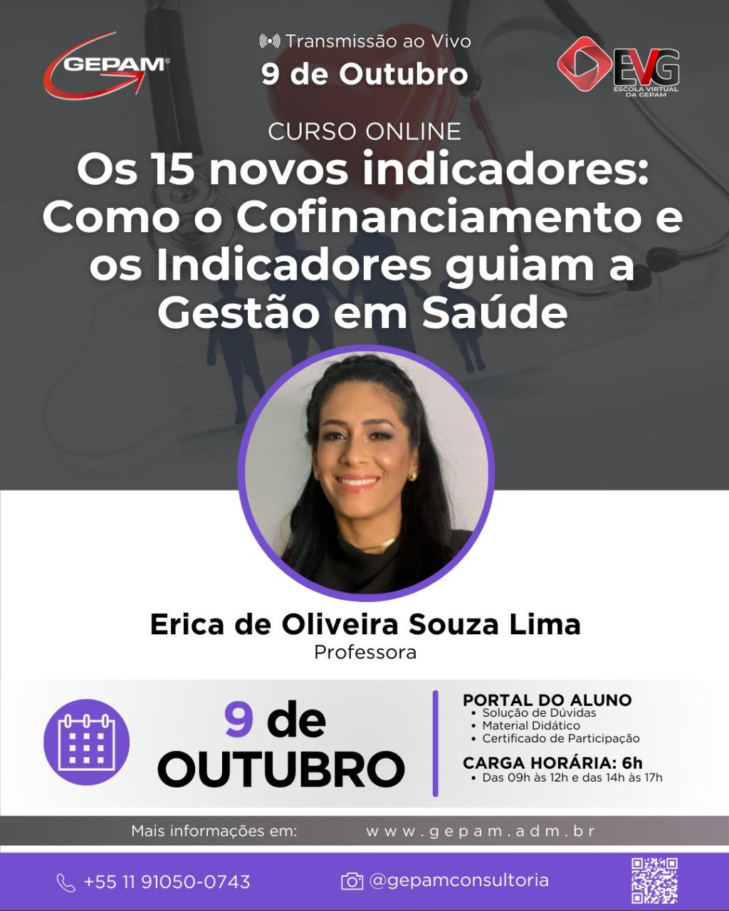 Curso Online – Os 15 novos indicadores: Como o Cofinanciamento e os Indicadores guiam a Gestão em Saúde