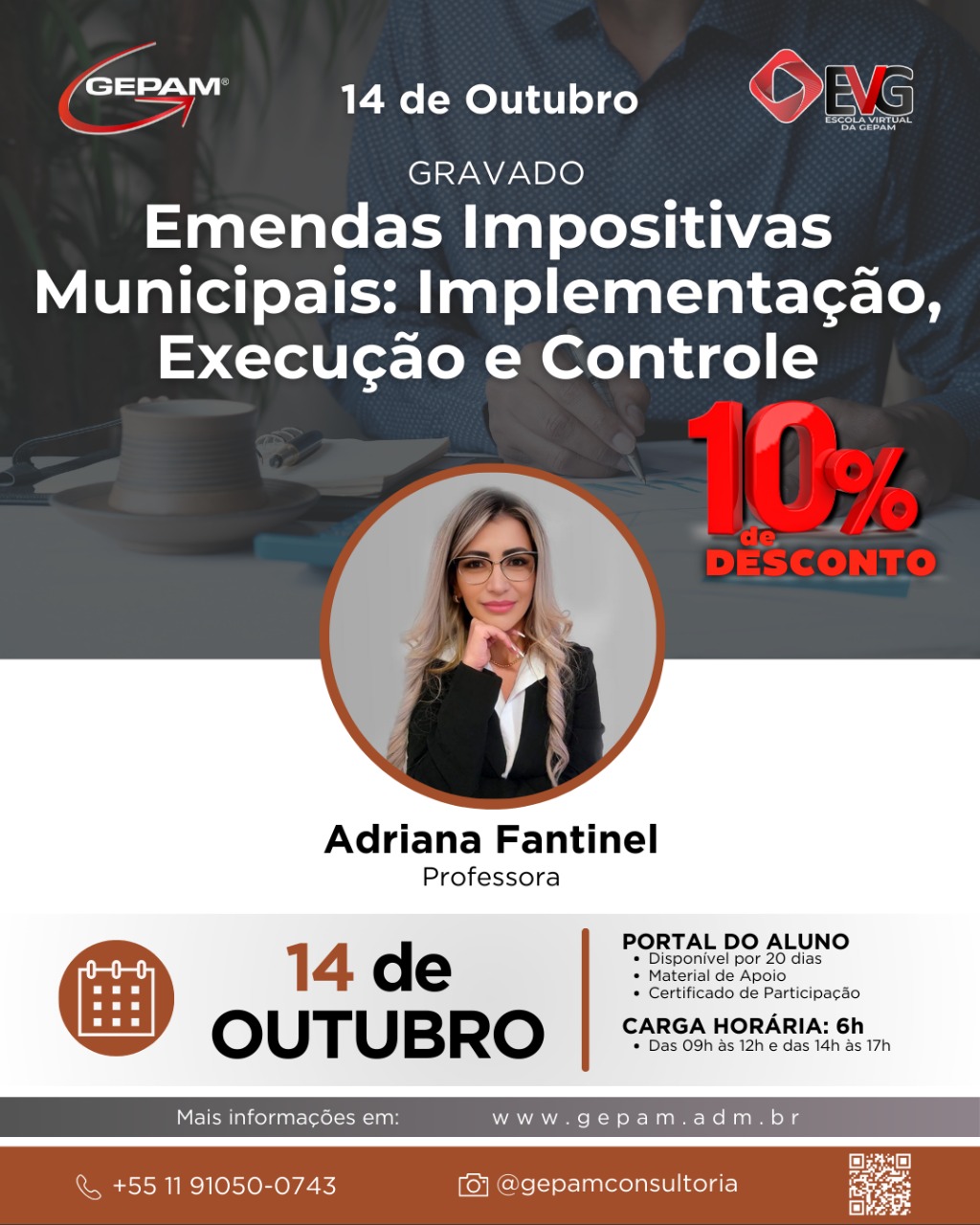Curso Online – Emendas Impositivas Municipais: Implementação, Execução e Controle (gravado)