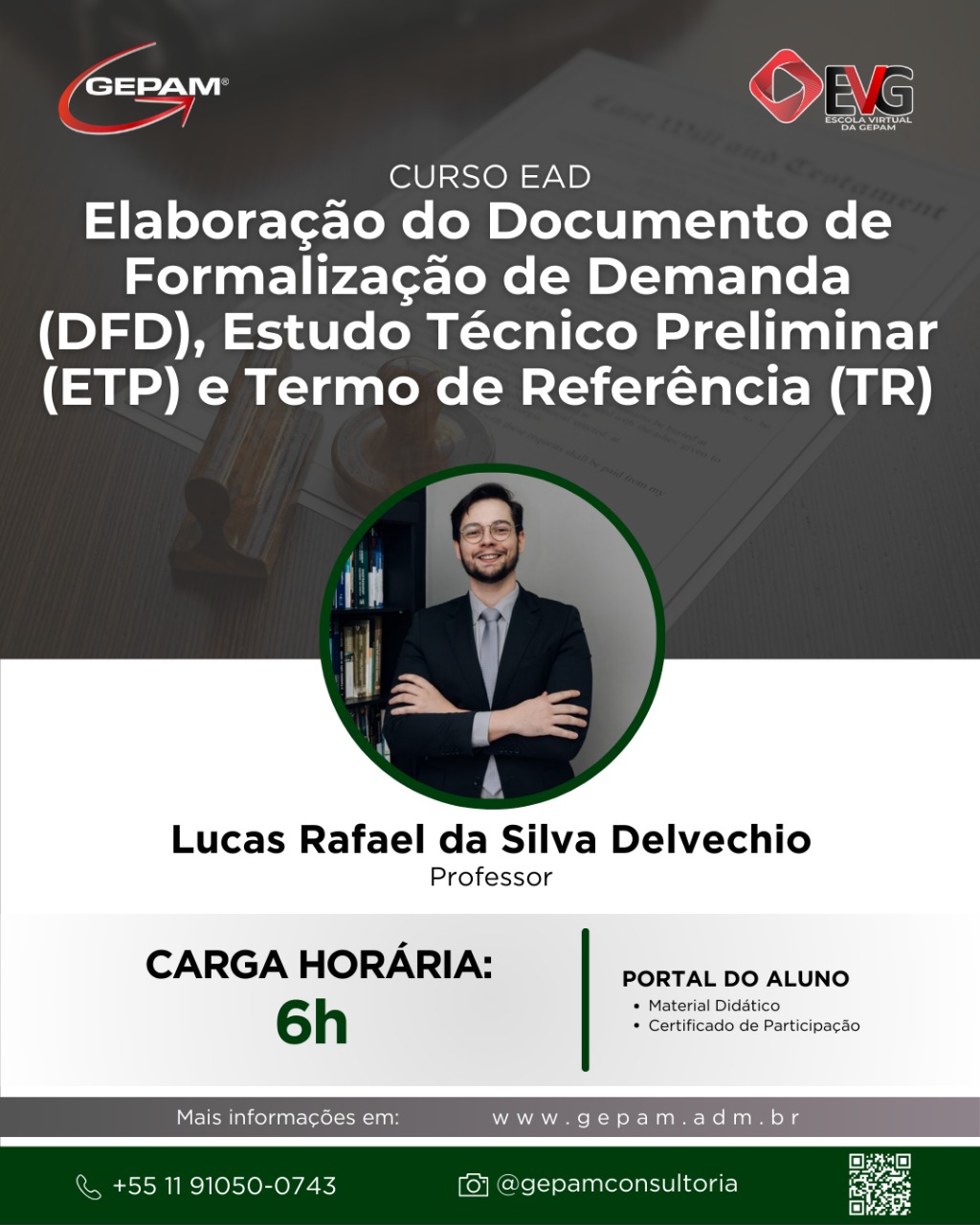 Oficina Online sobre a Elaboração do Documento de Formalização de Demanda (DFD), Estudo Técnico Preliminar (ETP) e Termo de Referência (TR) | 113