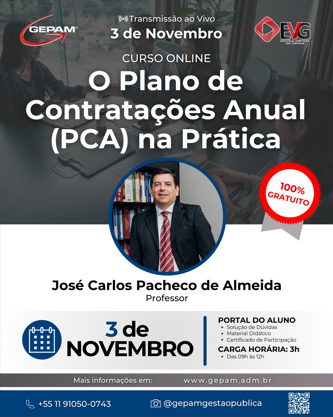 Curso Online – O Plano de Contratações Anual (PCA) na Prática