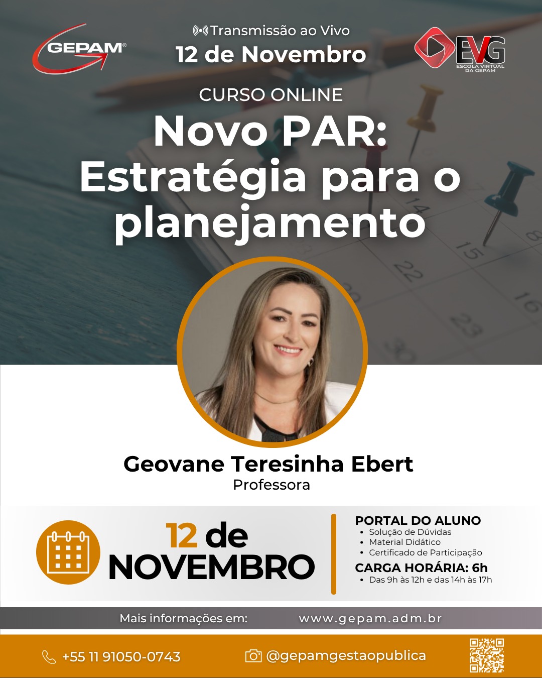 Curso Online – Novo PAR: Estratégia para o planejamento