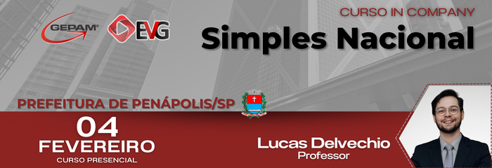 Curso Presencial (In company para Prefeitura de Penápolis/SP) - Simples Nacional | 279