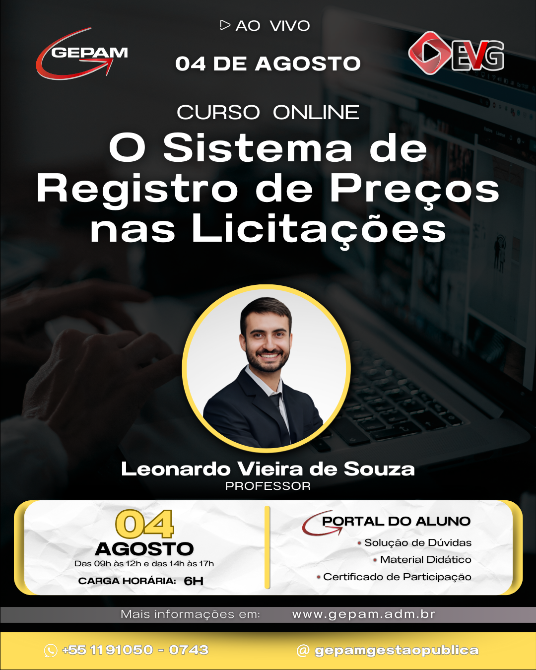 Curso Online – O Sistema de Registro de Preços nas Licitações