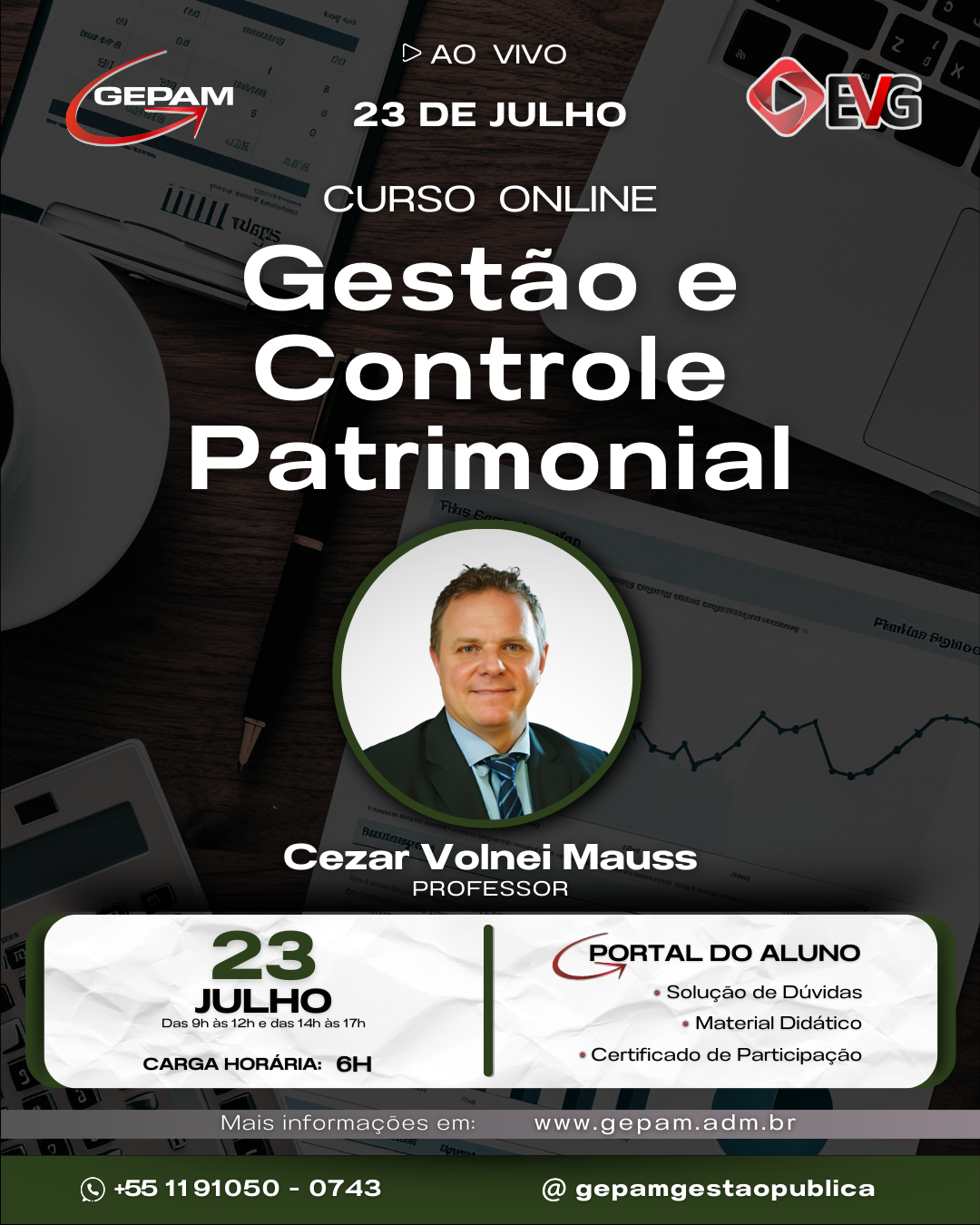 Curso Online – Gestão e Controle Patrimonial