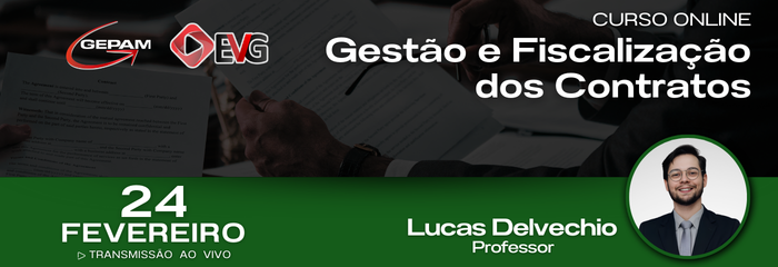 Curso Online - Gestão e Fiscalização dos Contratos | 281