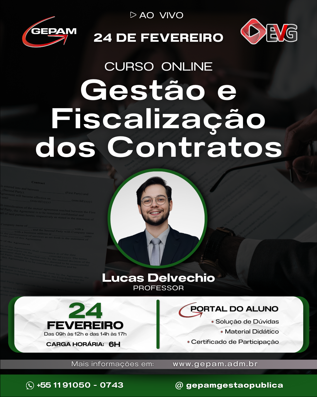 Curso Online – Gestão e Fiscalização dos Contratos | 281